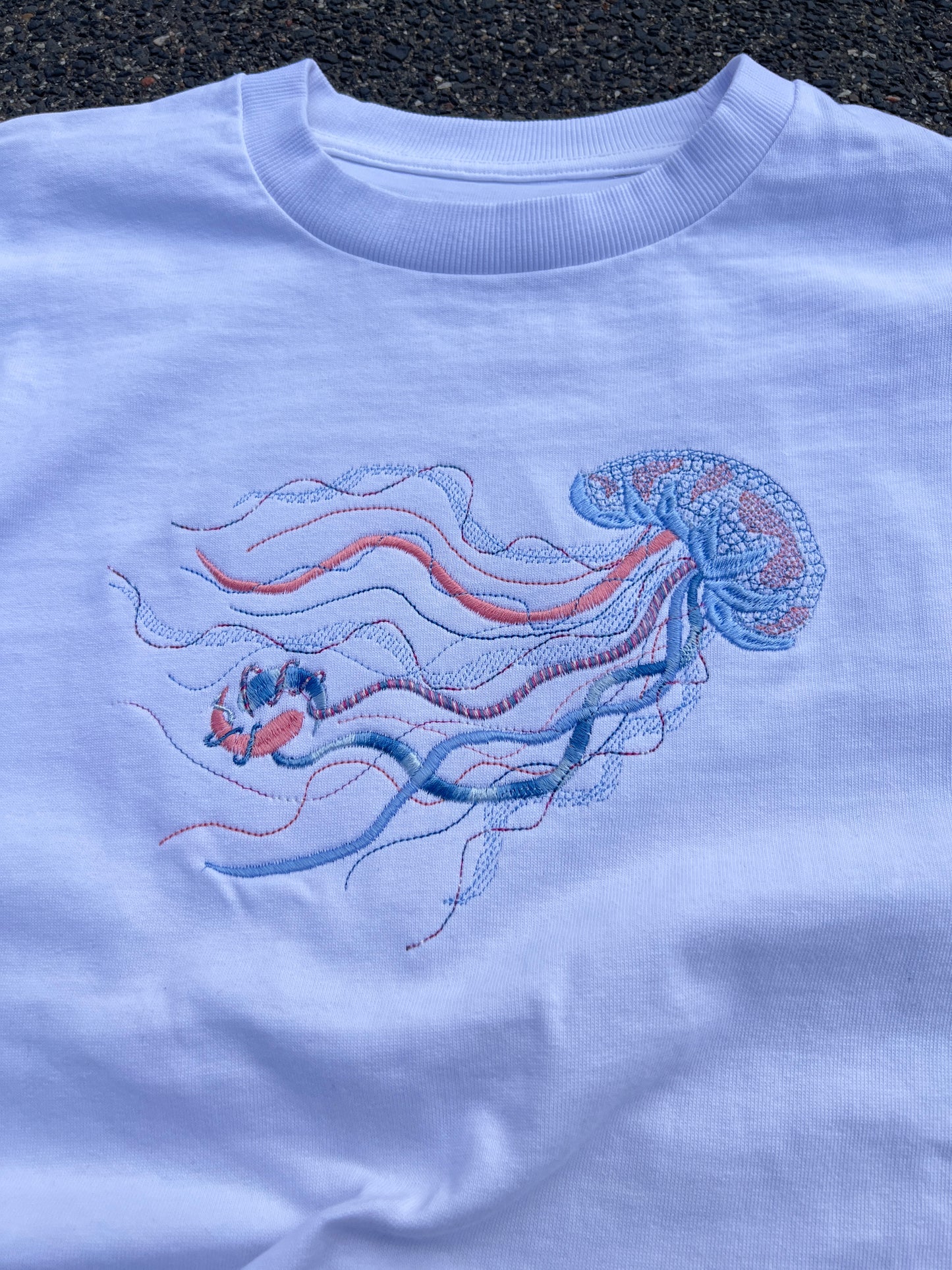 Jellyfish T-Shirt Weiß
