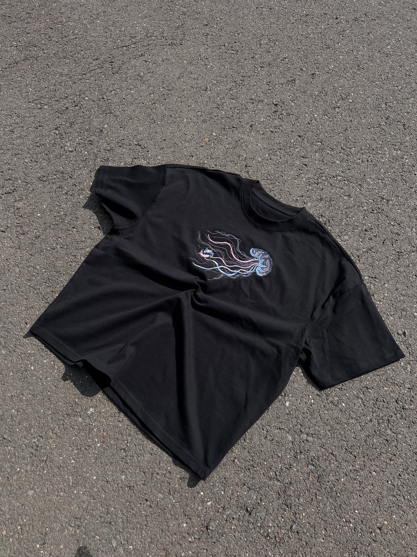 Jellyfish T-Shirt Schwarz