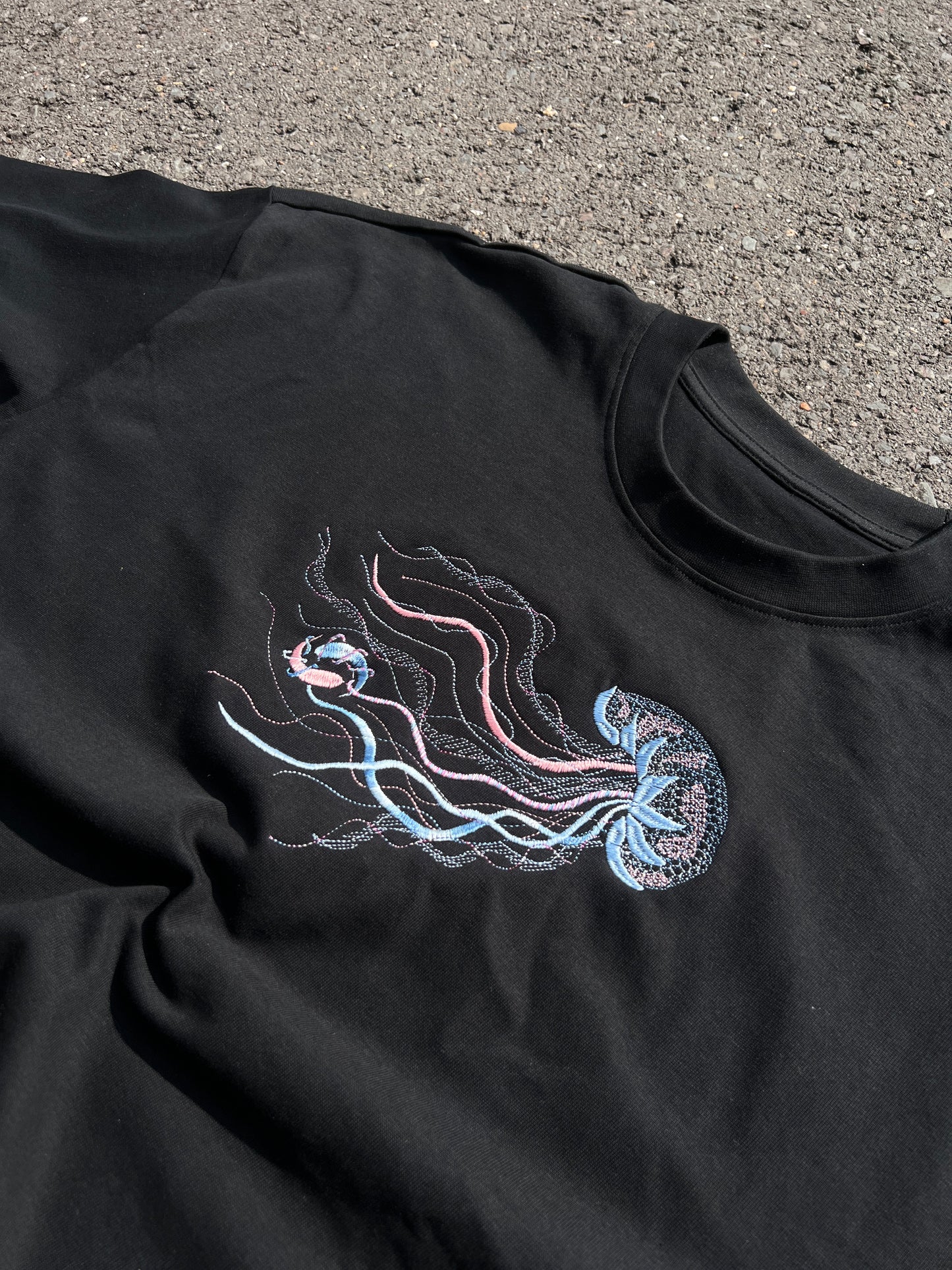 Jellyfish T-Shirt Schwarz