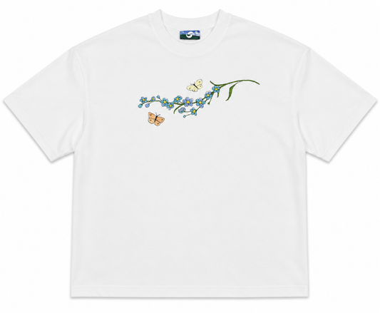 Zitronenfalter T-Shirt Weiß