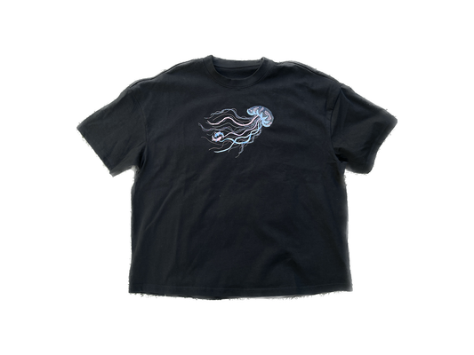 Jellyfish T-Shirt Schwarz