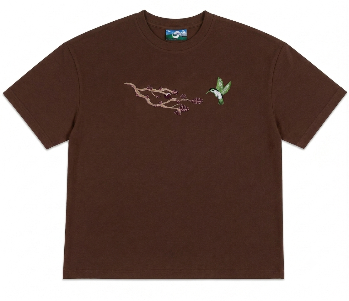 Kolibri Sakura v2 Light T-Shirt Bronw