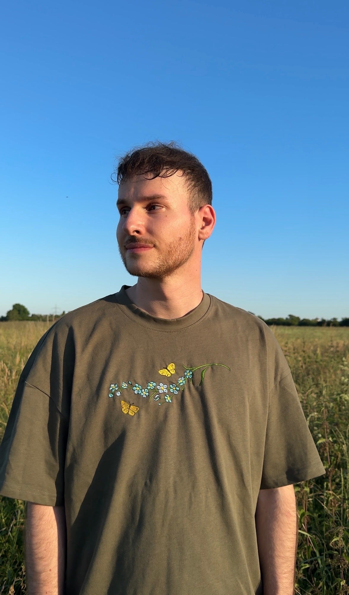 Zitronenfalter T-Shirt Grün