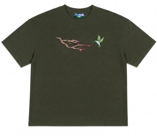Kolibri Sakura Light T-Shirt Grün