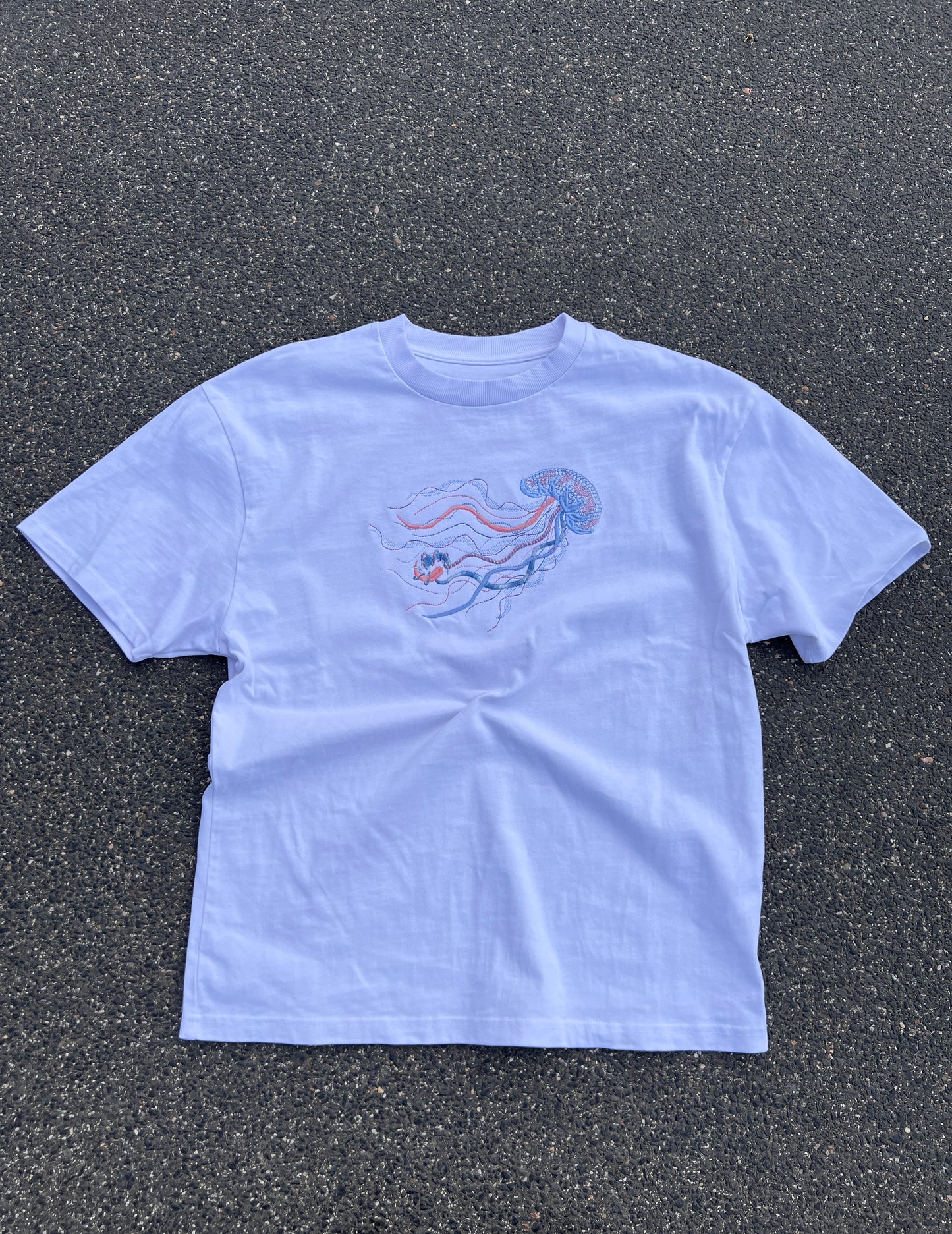 Jellyfish T-Shirt Weiß
