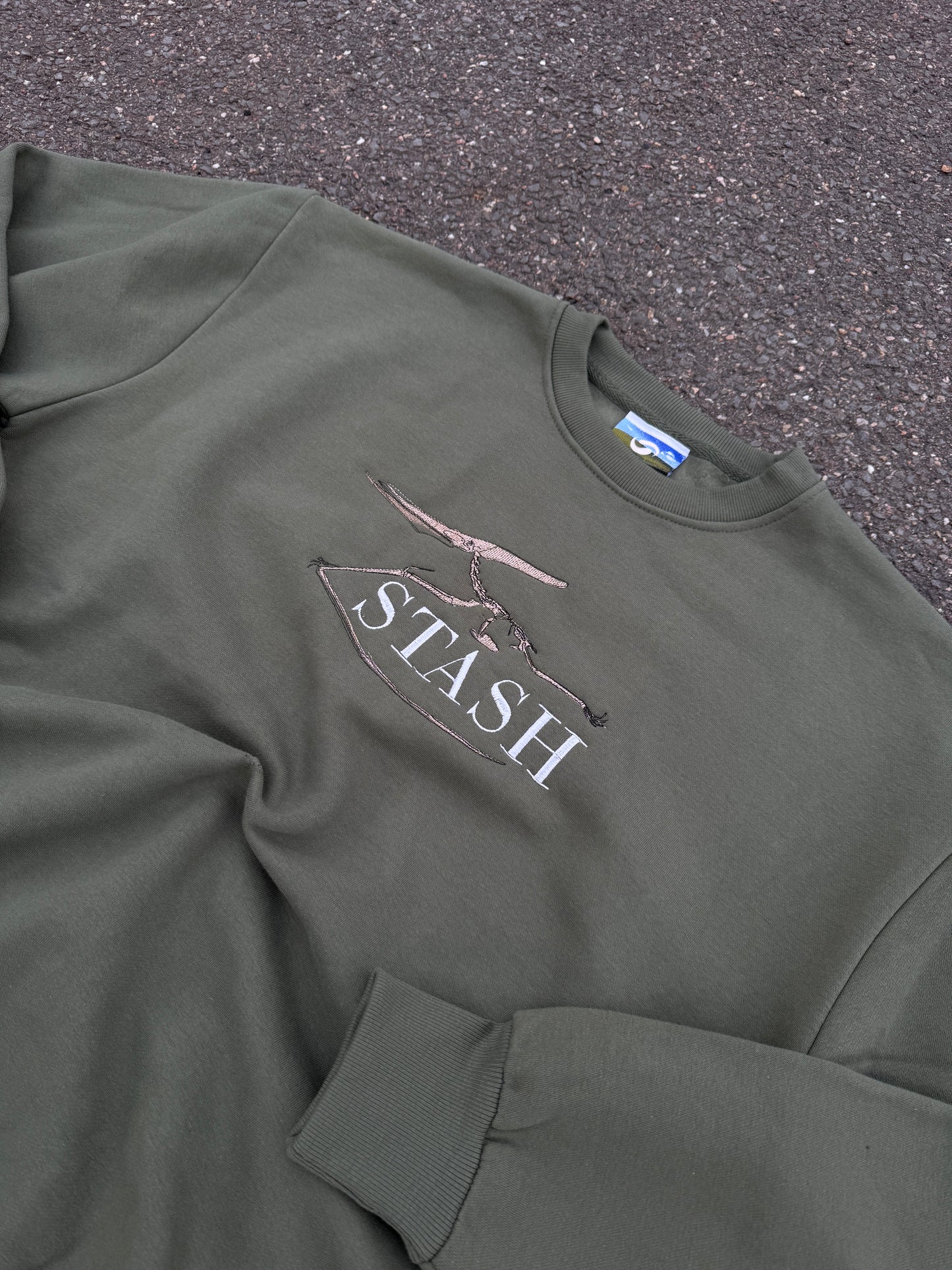 Pteranodon Forest Sweater