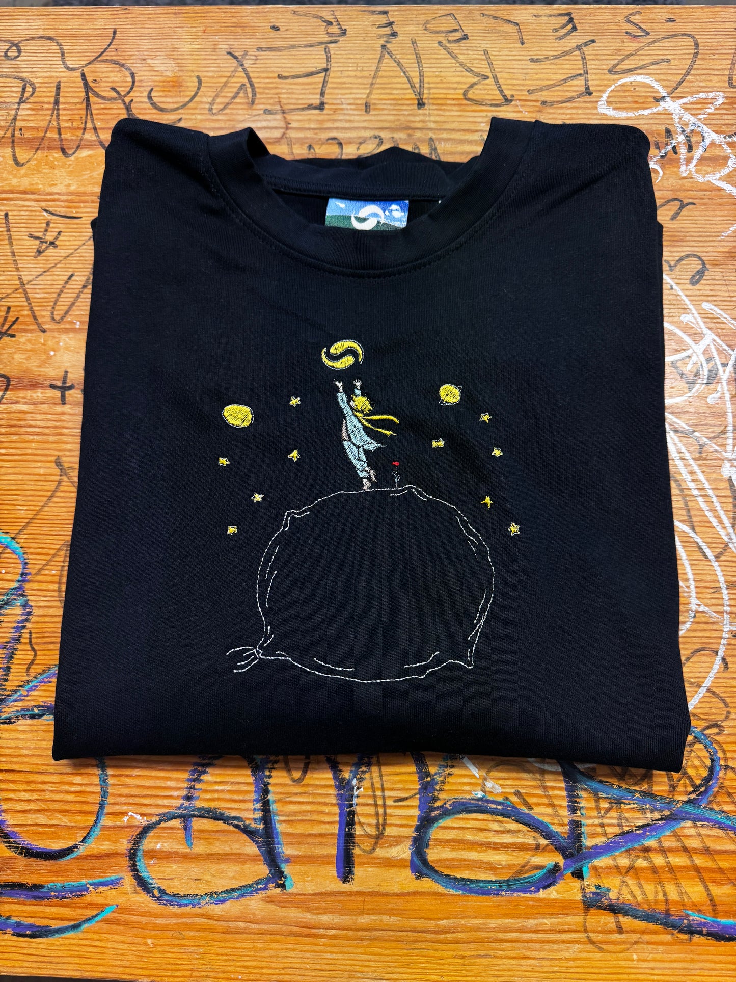 Prinz T-Shirt Schwarz