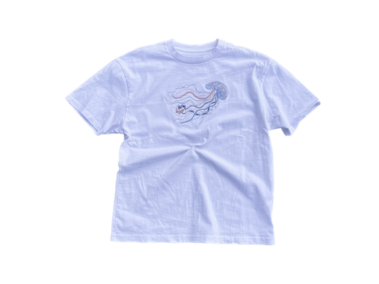Jellyfish T-Shirt Weiß